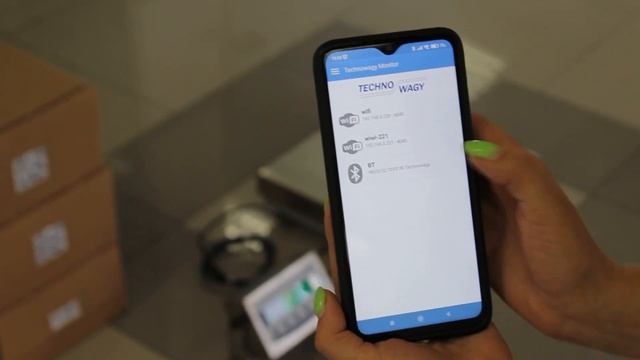 Робота мобільного додатку "Technowagy Monitor" з вагами виробництва "Техноваги" смотреть онлайн