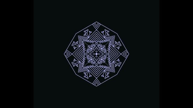 Рисую мандалу. Процесс рисования. Таймлапс видео. смотреть онлайн