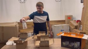 Распаковка двух палет, ЧАСТЬ ПЕРВАЯ. Всё для дома ... Дорогие вещи ...