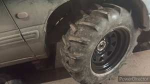 31 колеса в Suzuki Escudo без боди лифта и болгарки ч.1