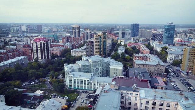 Новосибирск. Красный проспект | Russia Novosibirsk 4K Video