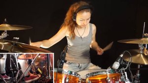 Radar Love (Golden Earring); drum cover by Sina