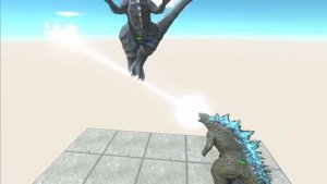 Who Will Fall Into Godzilla Earth Or Kong ? - Animal Revolt Battle Simulator