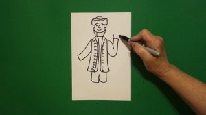 Let's Draw a Redcoat-British Soldier!