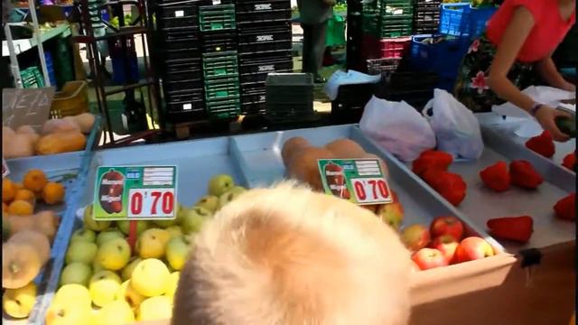 Vlog#9 Рынок в Испании (Аликанте). Что купить на 10 евро.