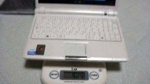 VAIO type P vs EeePC 4G X weight