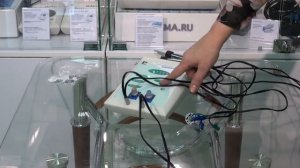Работа на аппарате ЭСМА 12.02 Микроток - Микротоковая терапия
