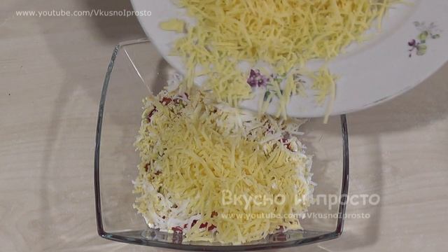 САЛАТ ''ПОМИДОРЫ ПОД СНЕГОМ'' / Tomato salad under the snow смотреть онлайн