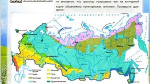 Задание 1 Природные зоны России - Окружающий мир 4 класс (Плешаков А.А.) 1 часть