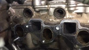Впуск (впускной коллектор) zd30 , снятие Nissan Patrol Y61 EGR