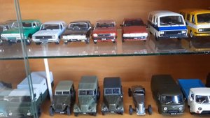 Моя мини коллекция моделей машин "Автолегенды СССР"