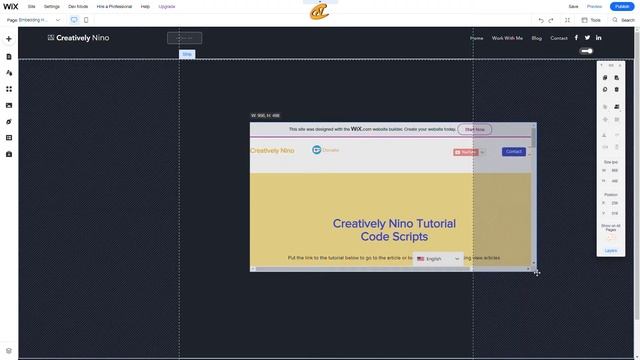 Adding HTML code to Wix (Embedding Code in Editor)  - Wix Tutorial for Beginners - Wix.com