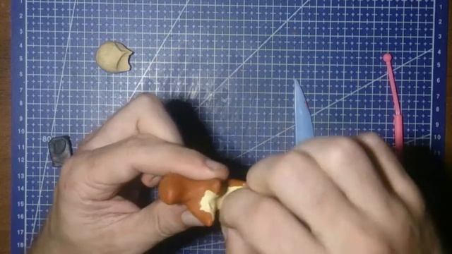 белка из пластилина (squirrel made of plasticine) 橡皮泥制成的松鼠 смотреть онлайн