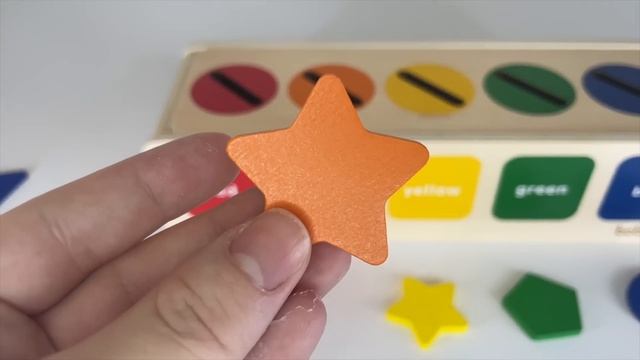 Learn Shapes and Colors with Shape Sorter and Matching Wooden Toy | Toddler Learning Video смотреть онлайн