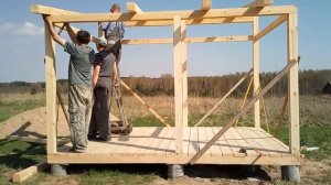 Строим летнюю кухню