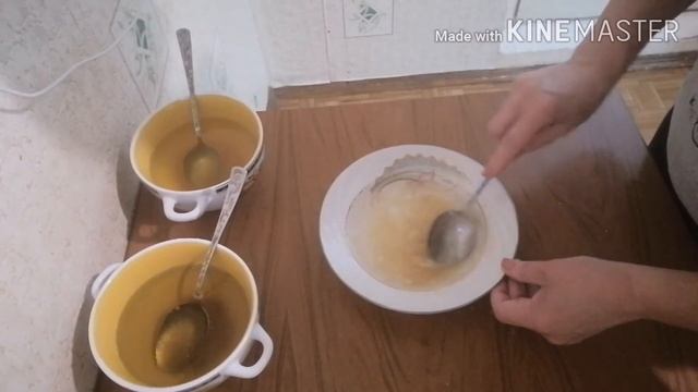 Десерт, трехслойное желе, очень вкусно смотреть онлайн