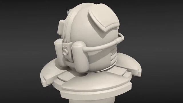 3D Starcraft Ghost Helmet смотреть онлайн