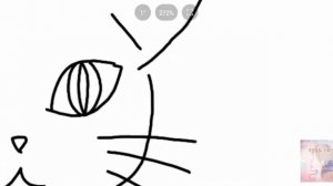 Как нарисовать котенка в приложении "Набросок".