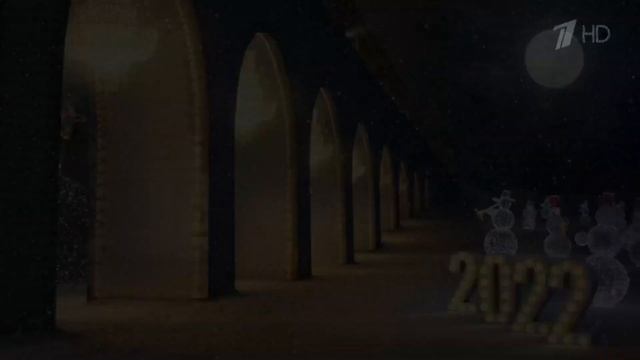 Новогодние заставки Первого канала 2022: Жираф #6-7 смотреть онлайн