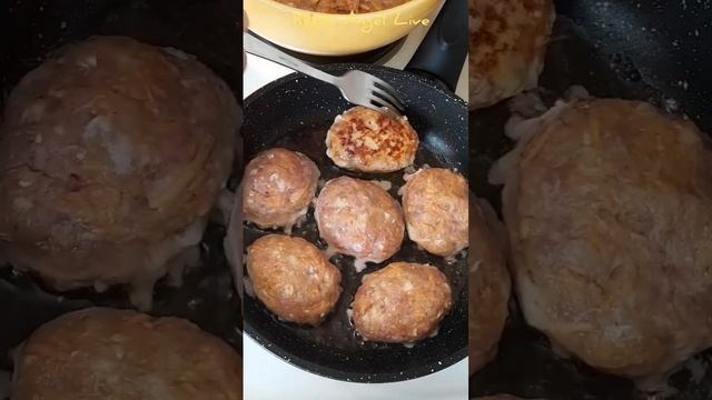 Котлеты - пышные и сочные! Простое и вкусное домашнее блюдо из мяса! #ужиндлямужа ,#котлеты,