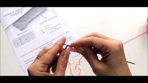 Простой Узор "Ажур спицами" на лицевой глади