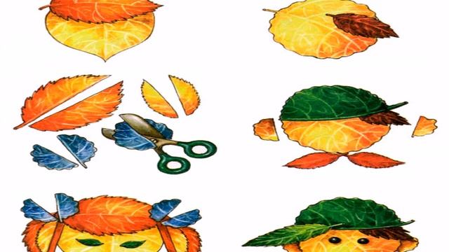 Поделки Из Листьев Своими Руками Пошагово смотреть онлайн