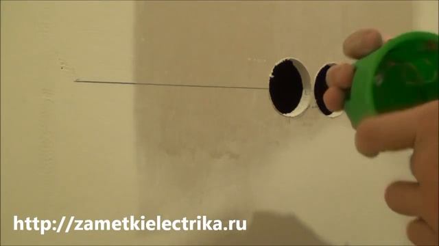 Выбор, разметка и установка блока подрозетников в гипсокартон