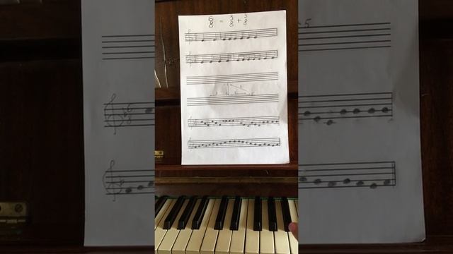 Урок Занимательное сольфеджио для учащихся 4 класса ДООП. Размер 6/8. смотреть онлайн