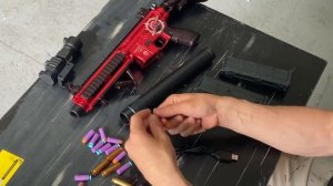 Детский  игрушечный автомат с мягкими пульками