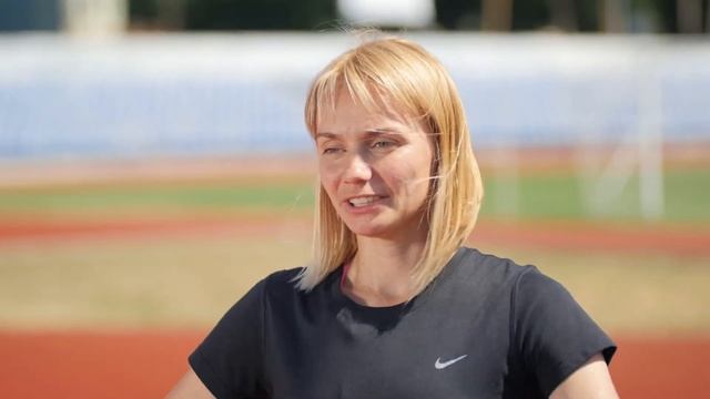 Разминка перед бегом.