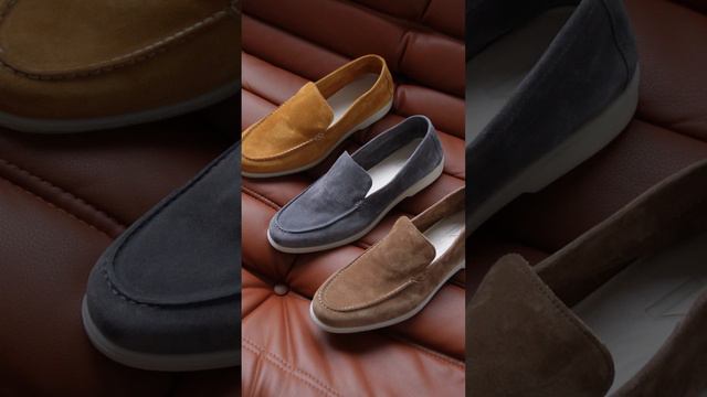 Suede loafers. Collection SS 2024