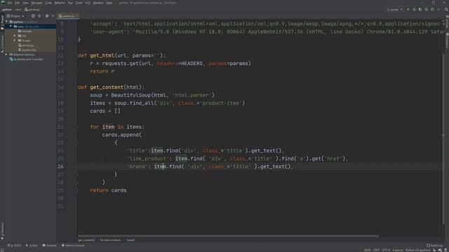 Простой парсинг сайтов на Python | requests, BeautifulSoup, csv