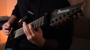 Drop E riffs with an Ibanez 7 string