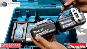 DTD154RFE unbox Makita Impact Driver 18V