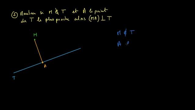 Démonstration la tangente à un cercle est perpendiculaire au rayon смотреть онлайн