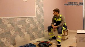 Перенос розеток после поклейки обоев | Ремонт квартир под ключ в Брянске