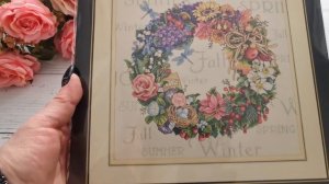 Цветы и бабочки в вышивке ! Готовые работы и наборы !