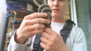 Узел восьмерка как правильно его завязать.