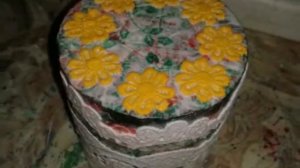 Декор банки из под крема. Декор кружевом. Diy.