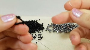 Колье из бусин и бисера_Как сделать_1