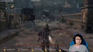 CAN I GIT GUD?! DS3 Player confusedly plays Bloodborne! Bloodborne Highlight!