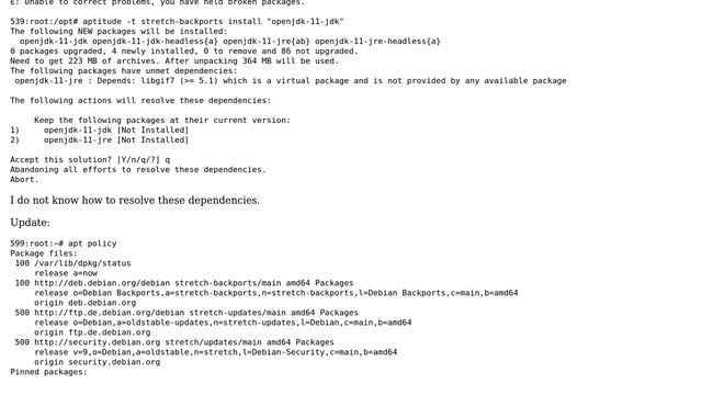 Unix & Linux: How to install openjdk-11-jre/jdk on Debian Stretch? смотреть онлайн
