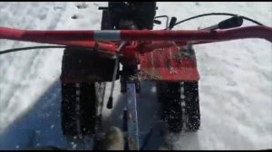 Гусеничный привод к мотоблоку