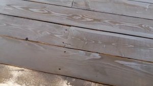 Открытая терраса из лиственницы