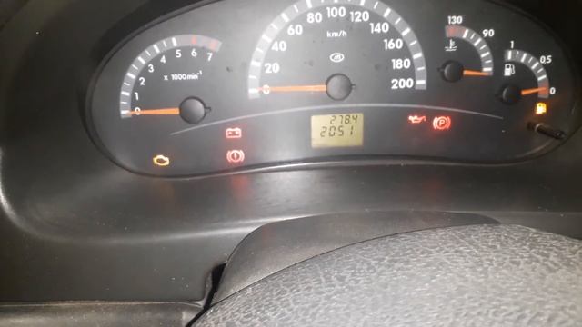 Запуск двигателя ВАЗ 2111 после замены и промывки топливных форсунок в минус 10. смотреть онлайн