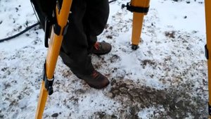 Исполнительная съемка свайного поля тахеометром