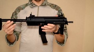 Обзор страйкбольного газового пистолета-пулемета Tokyo Marui MP7A1