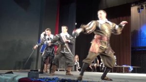 Фрагмент репетиции мюзикла М.Дунаевского "ТРИ МУШКЕТЁРА"