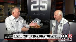 1-on-1 with former Raider Fred Biletnikoff