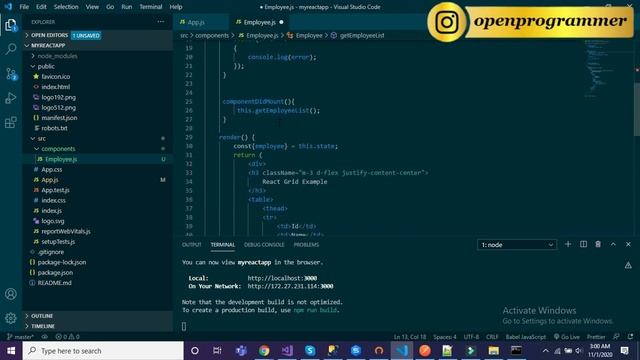 React JS and Web API | Reactjs Tutorial | Full Stack Tutorial